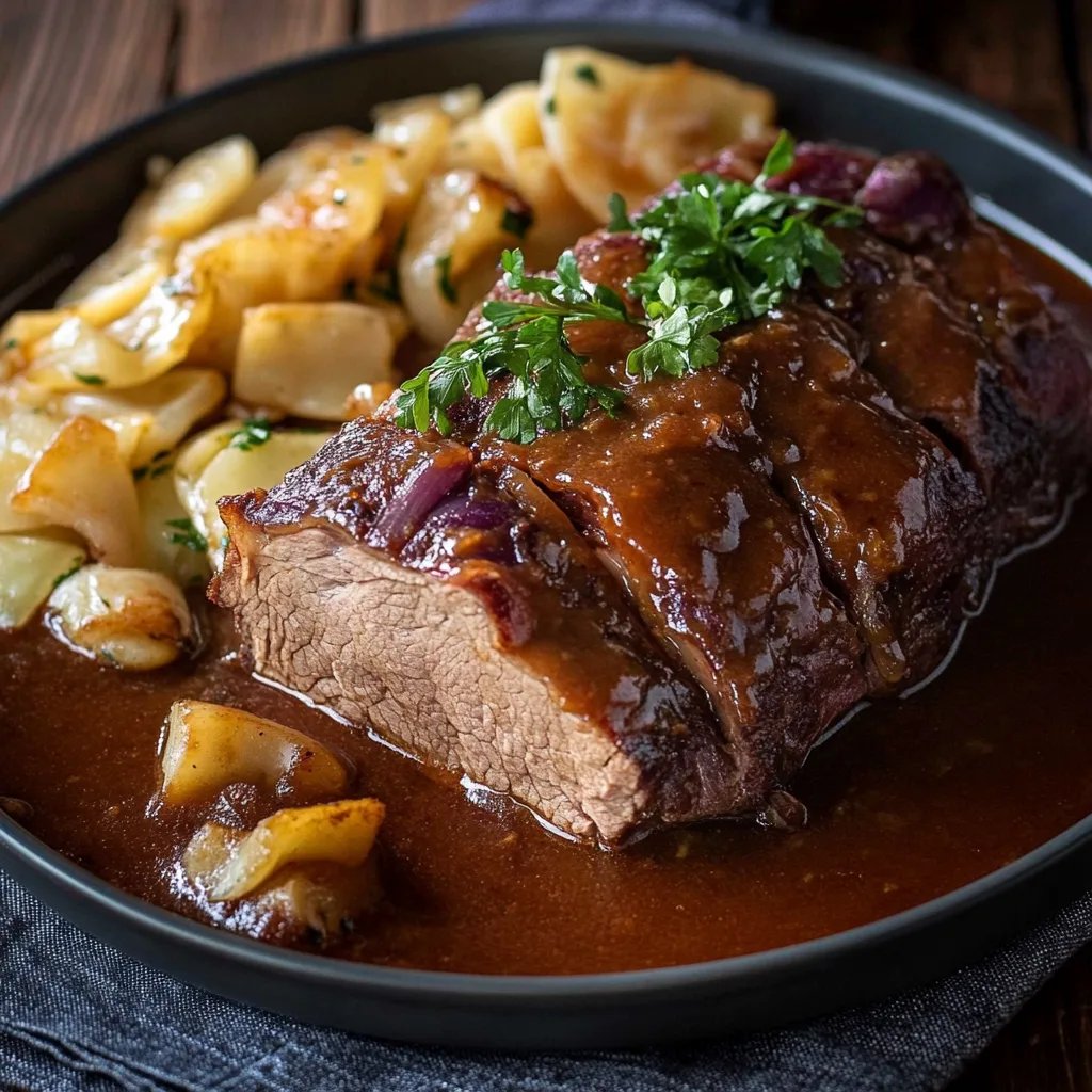 Klassischer Sauerbraten