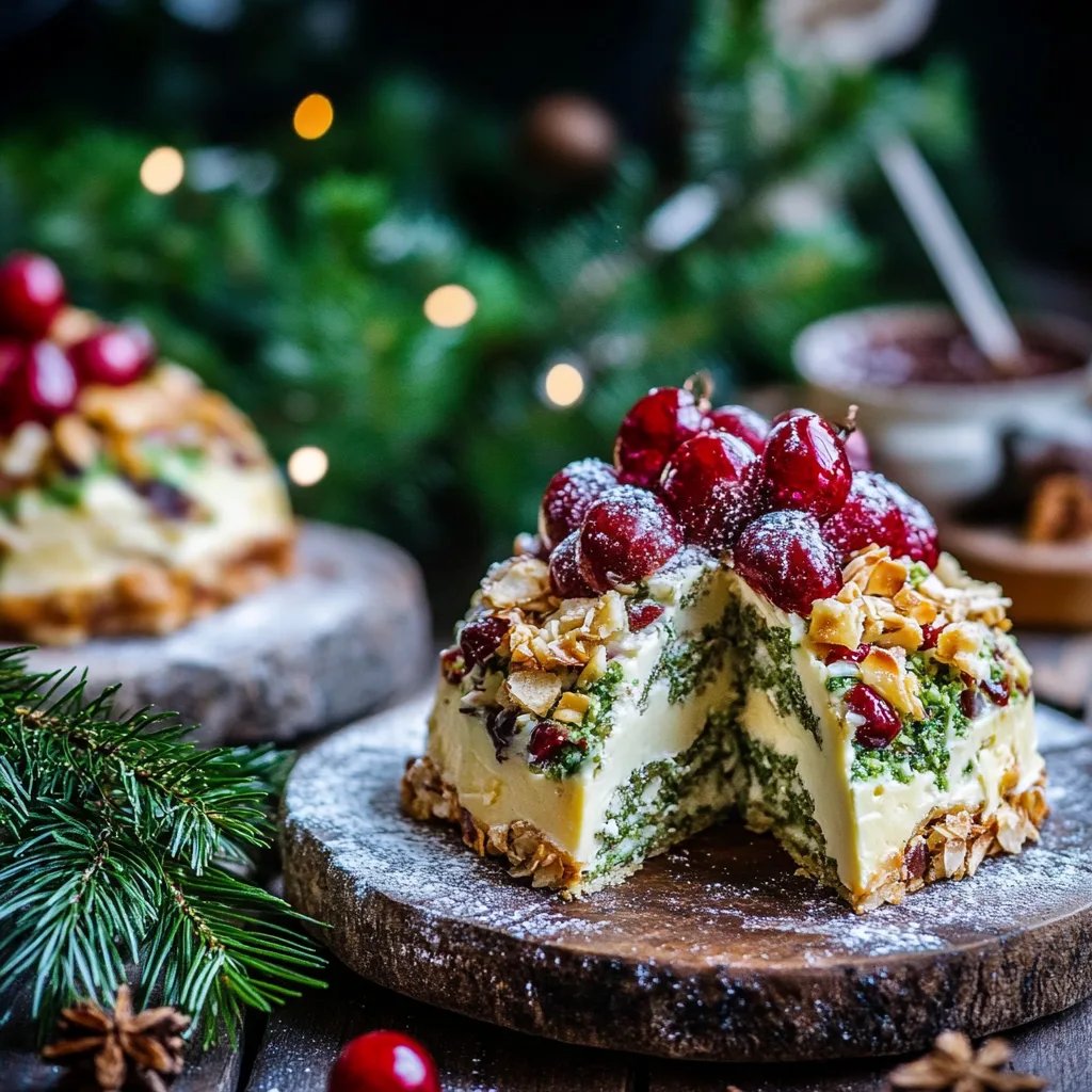 Frischkäse-Weihnachtsbaum