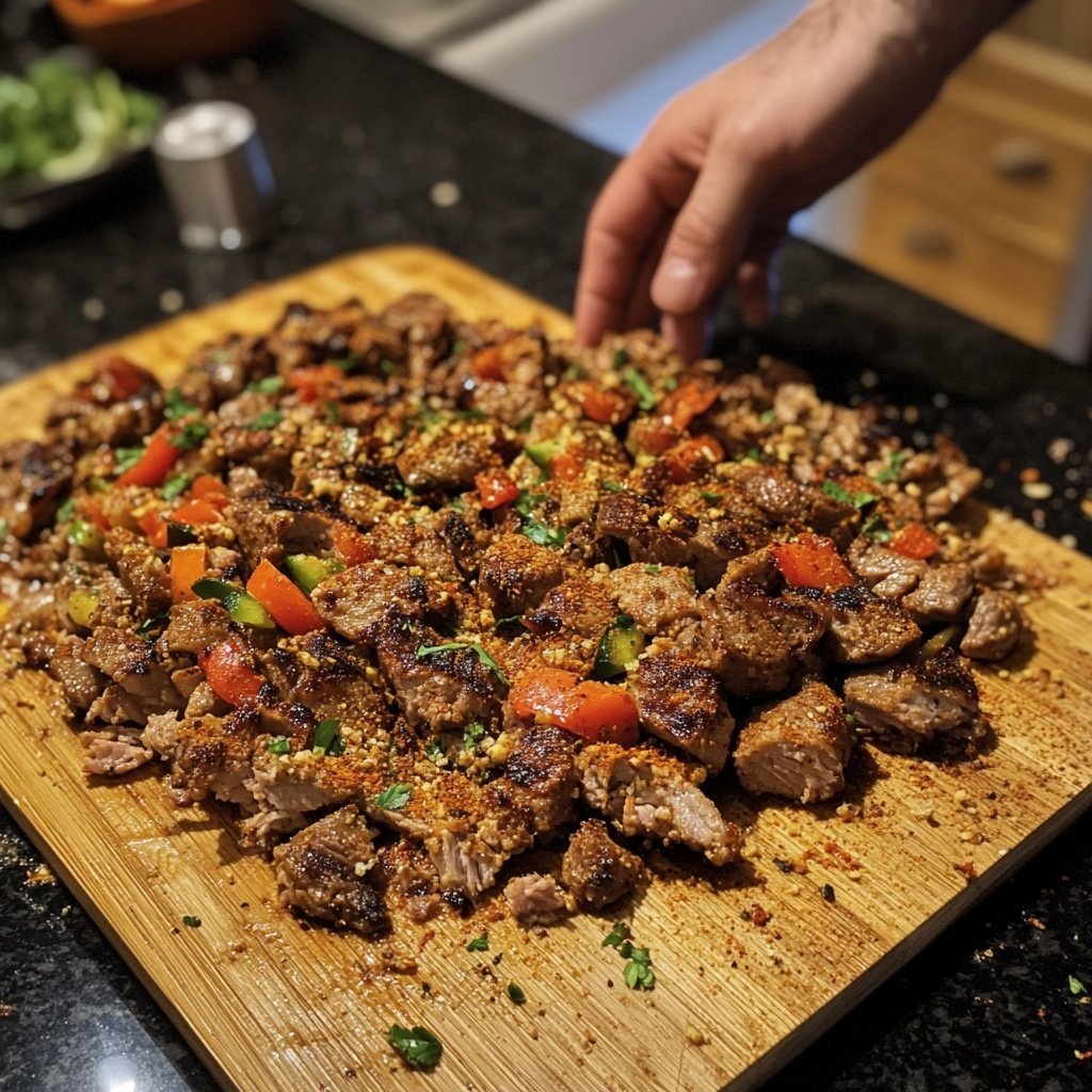 Klassischer Döner Kebab wie vom Imbiss