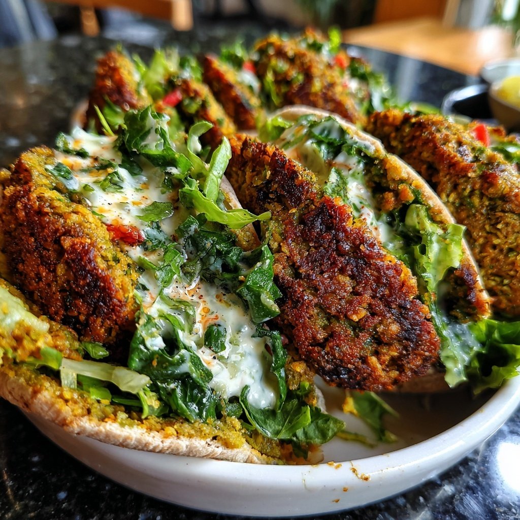 Döner vegetarisch mit Falafel