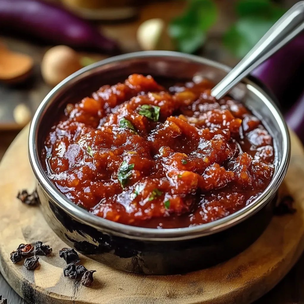 Pflaumen Chutney ohne Alkohol