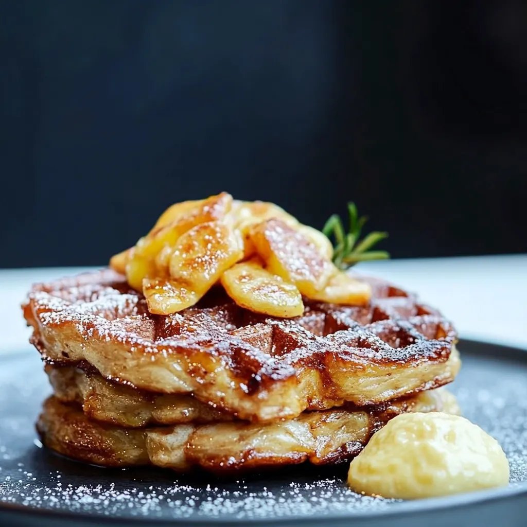 Einfache Quarkwaffeln