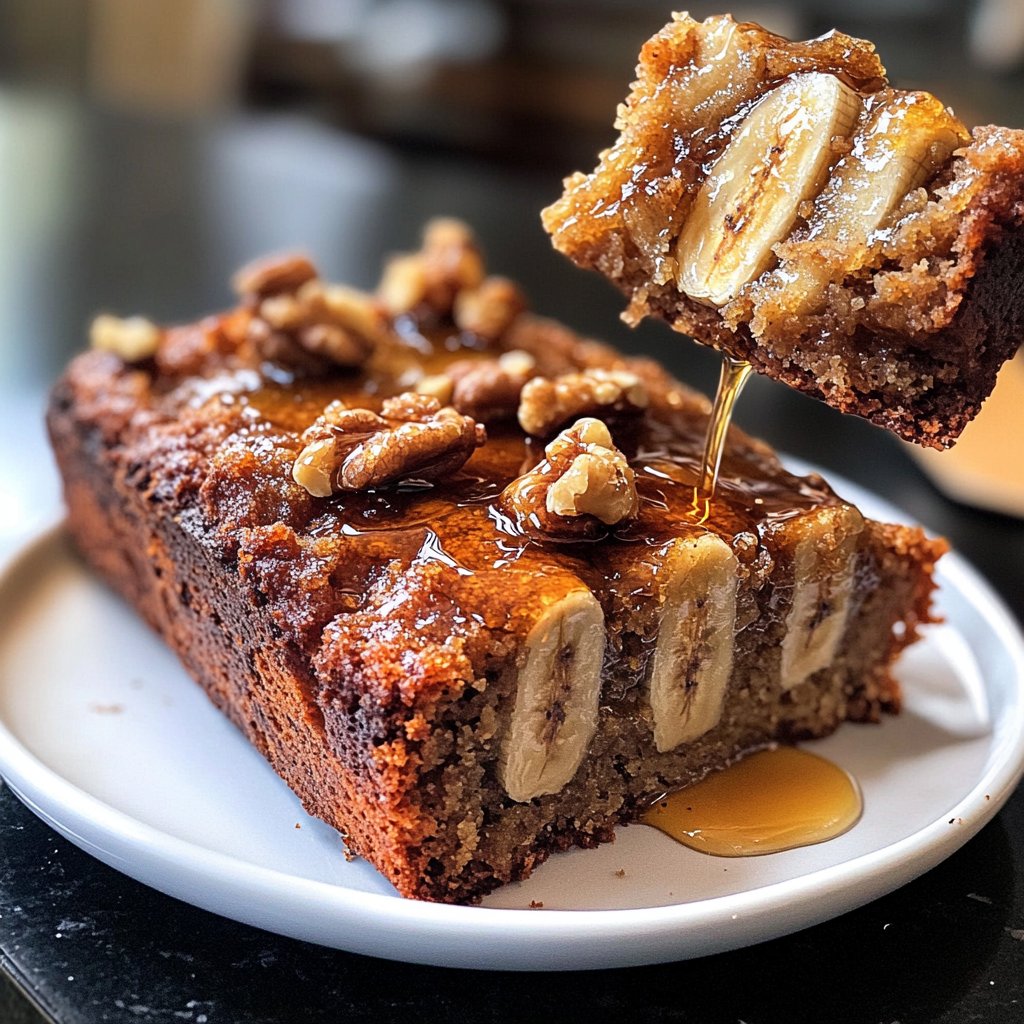 Bananenbrot aus reifen Bananen