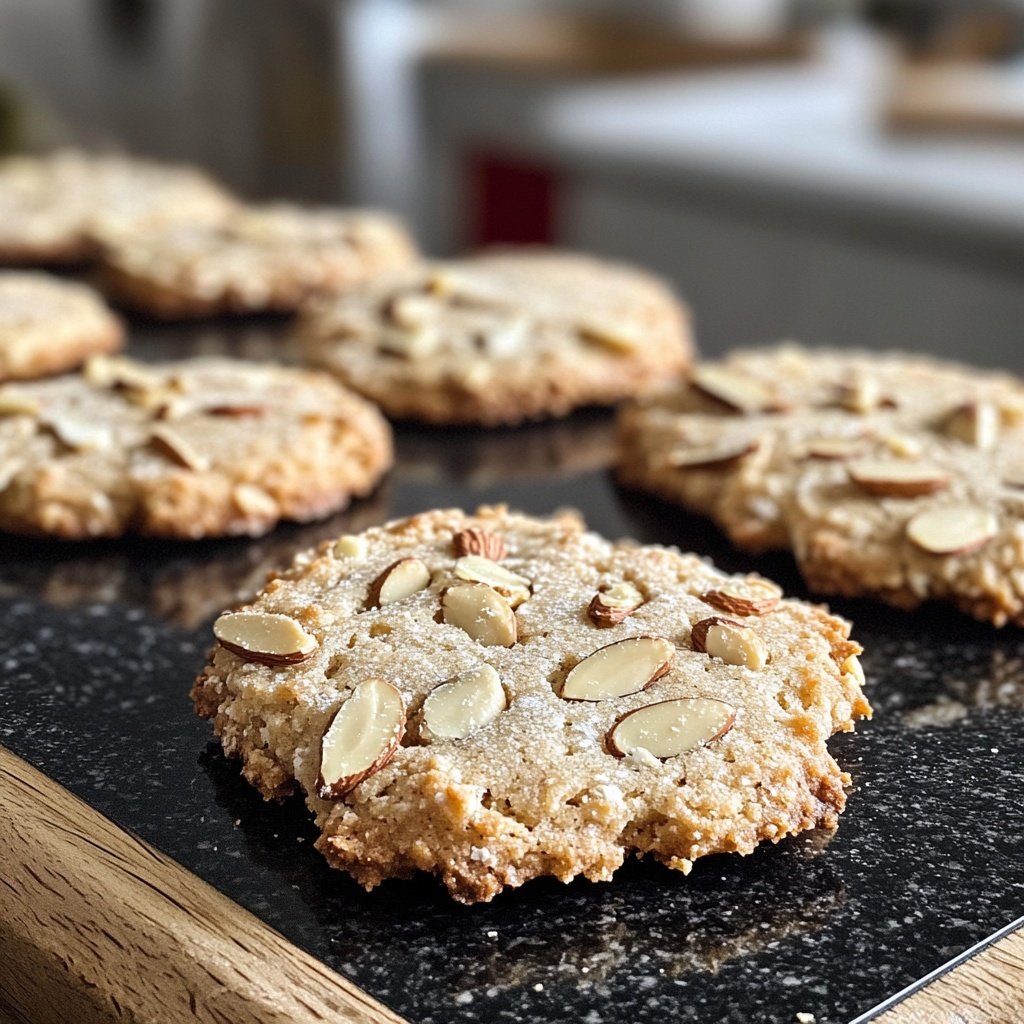 Mandelplätzchen – zart & ohne Zucker