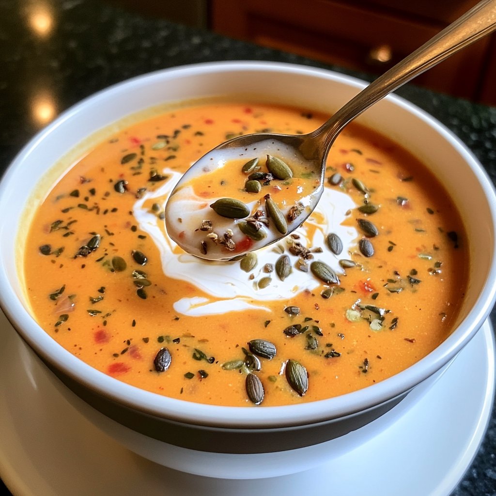 Kürbissuppe aus Hokkaido