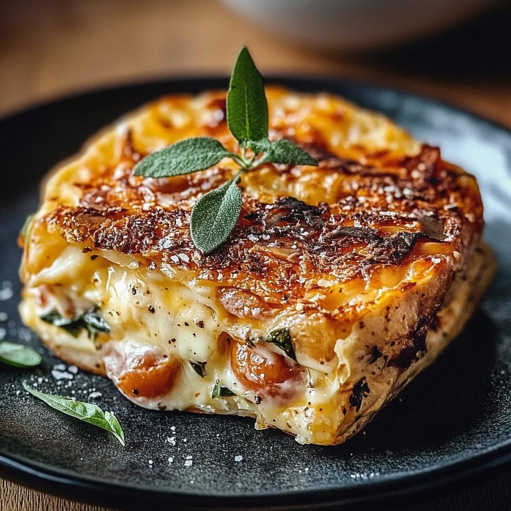 Hüttenkäse-Eierauflauf