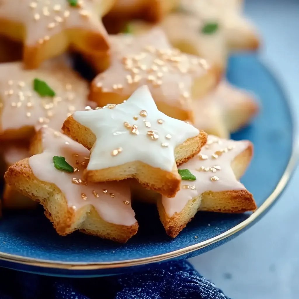 Gefüllte Blätterteig Sterne
