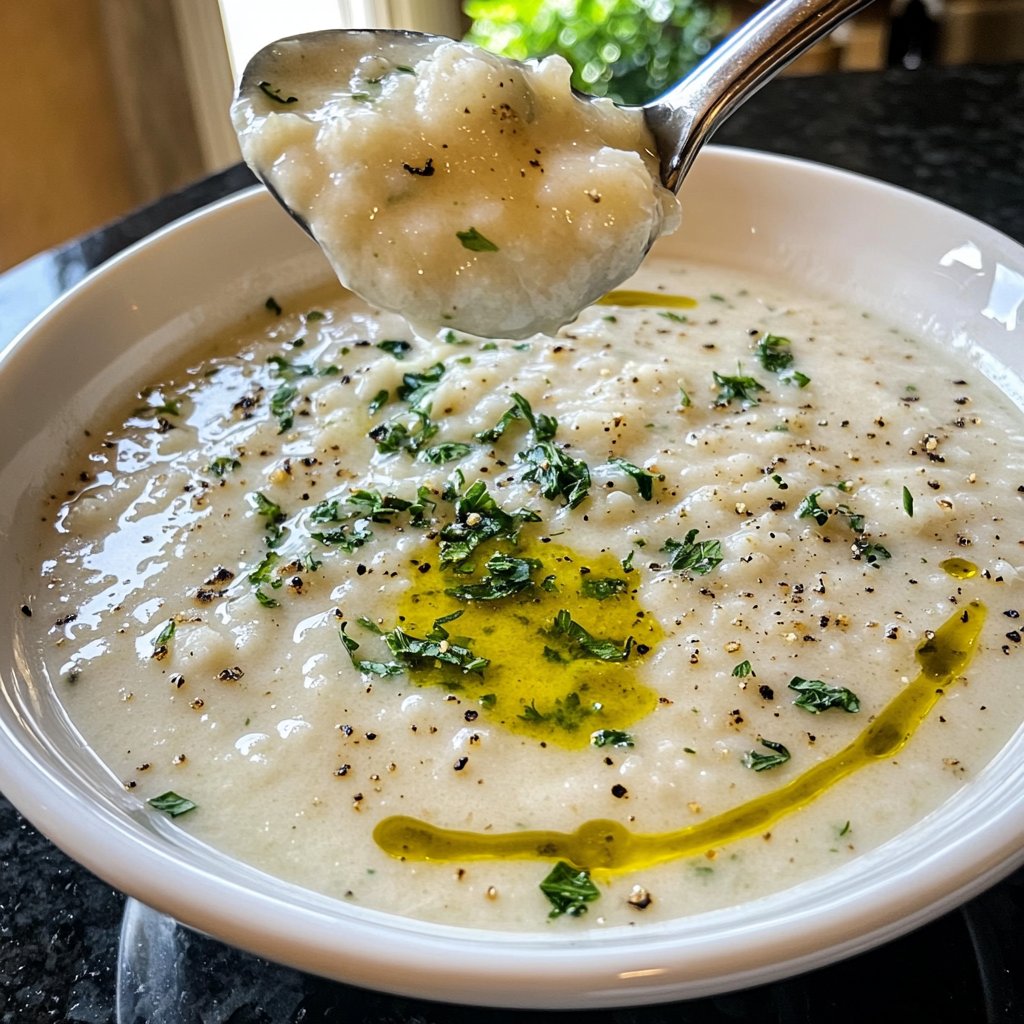 Blumenkohlsuppe vegetarisch