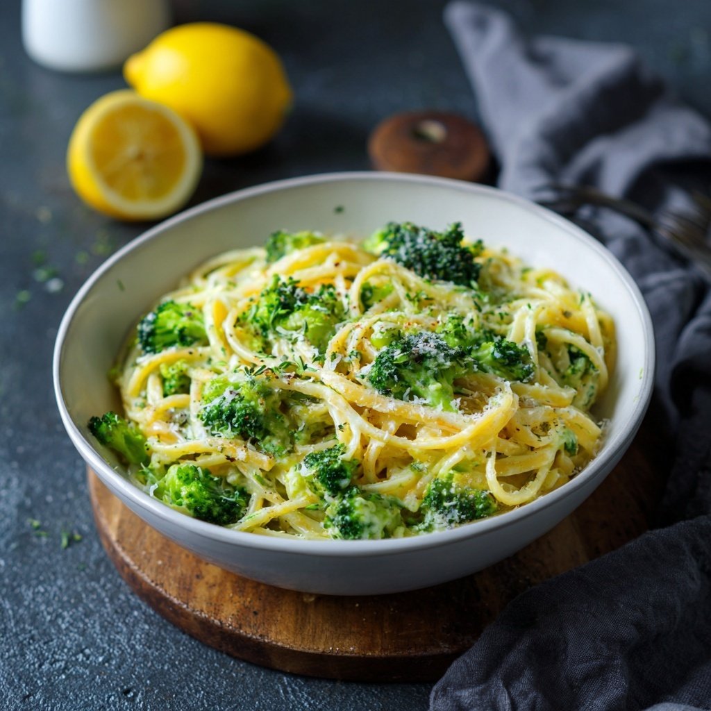 Brokkoli Pasta Mit Zitronen Sauce