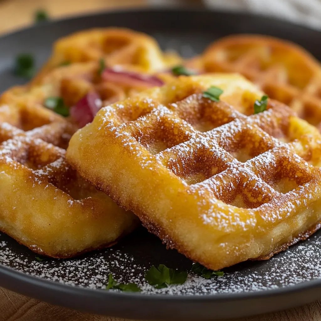 Quarkwaffeln ohne Butter