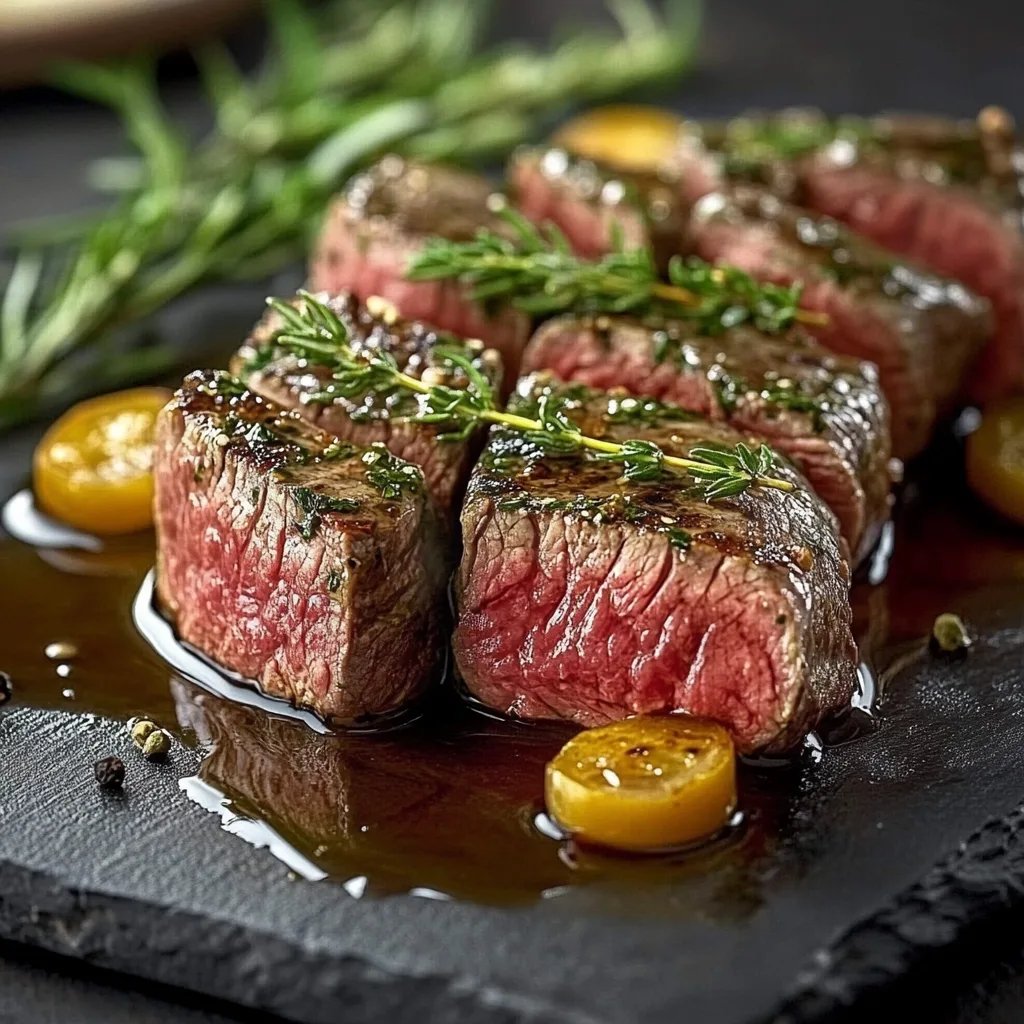 Kräuterbutter Rinderfilet