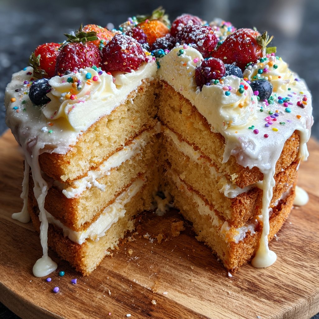 Geburtstagskuchen ohne Backofen