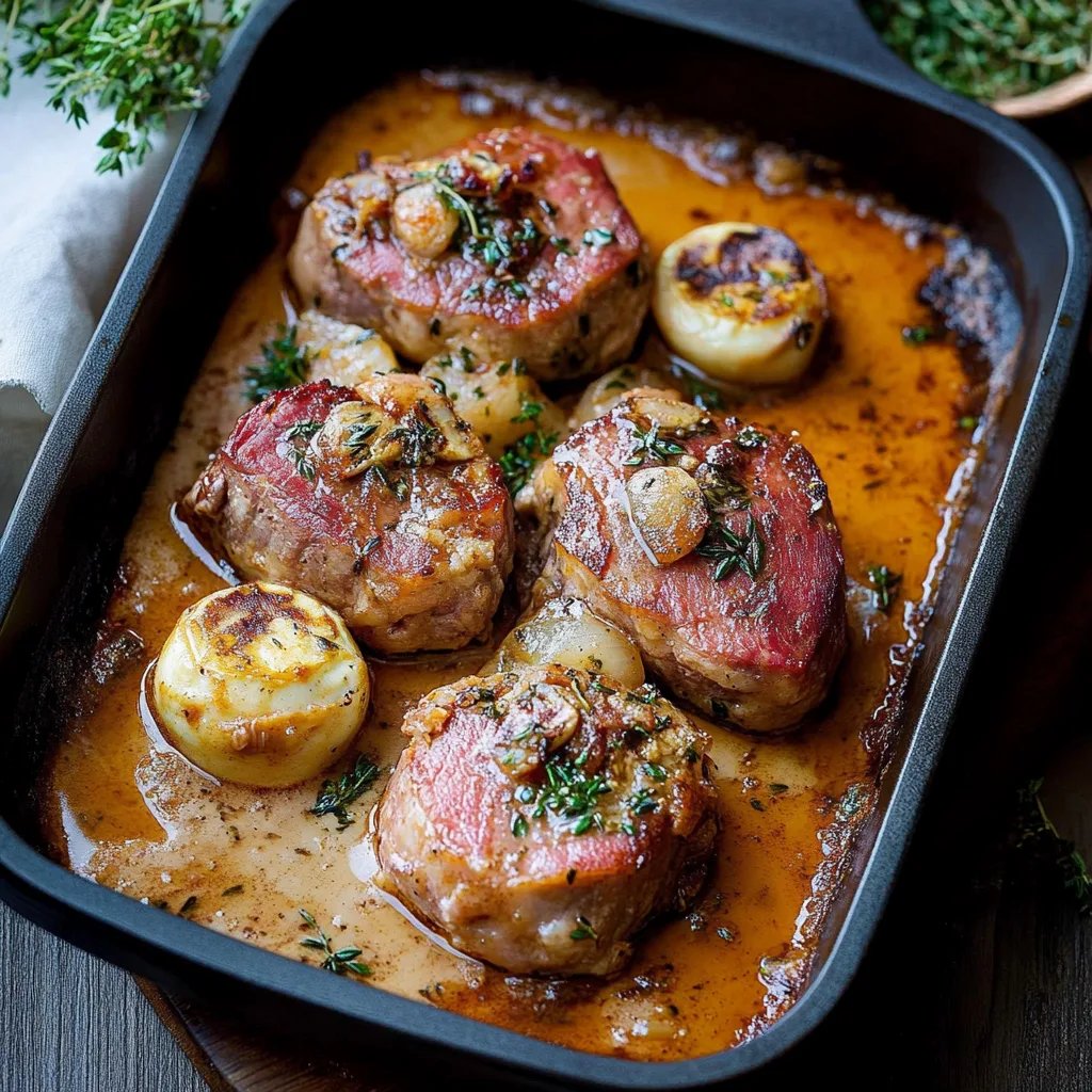 Schweinefilet im Speckmantel